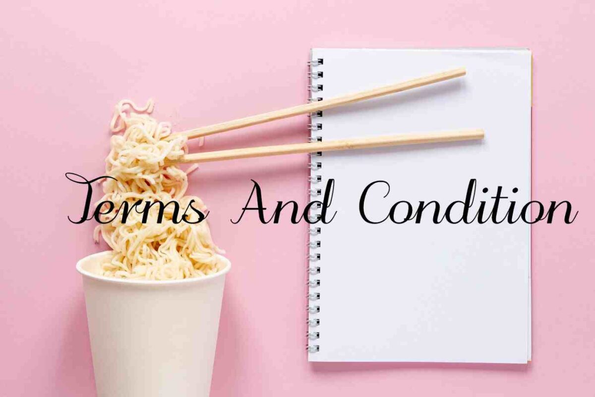 Terms And Condition - NoodleMagazine